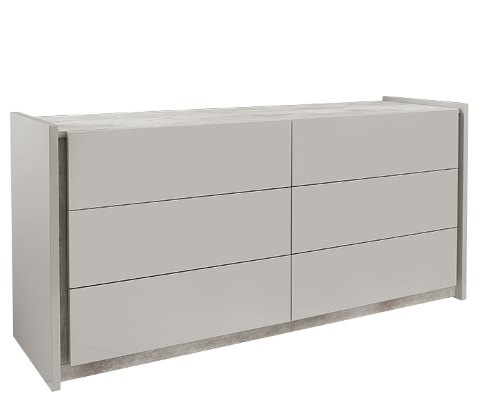 Ana Modern Cabinet in GREY