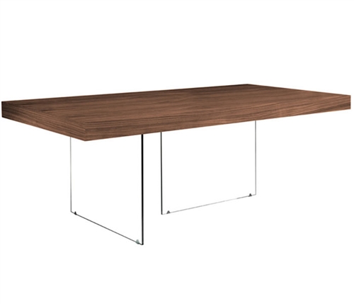 Lucca Modern Dining Table in Tobacco Outlet