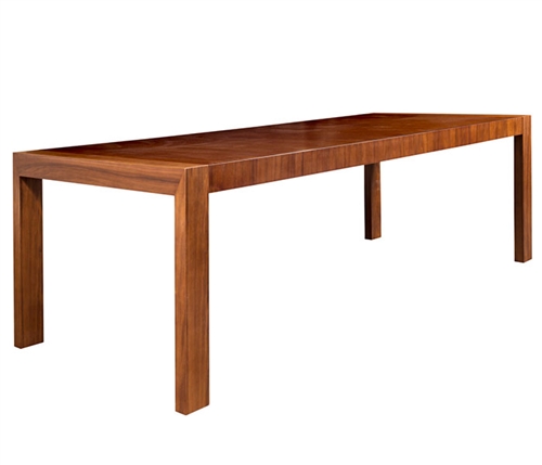 Lugo Modern Dining Table in Walnut