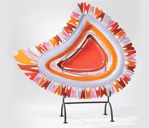 Modern Sunset Canyon Platter