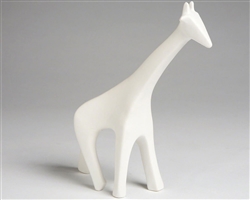 Giraffe White Matte Modern Accessory