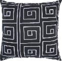 Laberinth Decorative Black and WhiteModern Pillow 18" x 18" - SOLD OUT