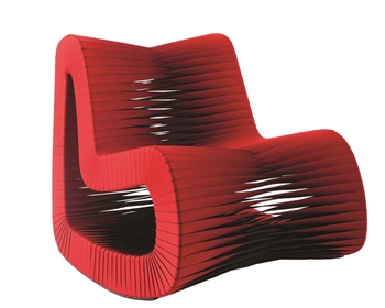 Seat Belt Rocking Chair RED *