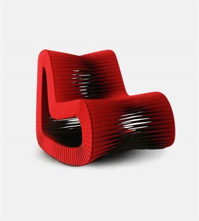 Seat Belt Rocking Chair RED *