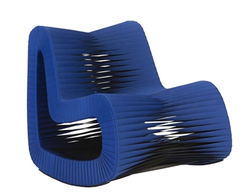 Seat Belt Rocking Chair BLUE/BLACK