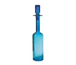 Pool Blue Decanter - Tall