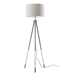 Della Modern Floor Lamp. Combining two lighting options into one lamp, the Della Nightlight Floor Lamp is the perfect solution for the bedroom or living room.