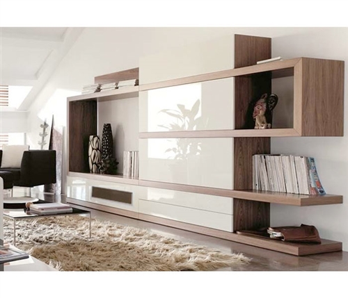 Featuring lots of drawer, shelves and cabinets providing plenty of storage for glassware, barware, linens, books and everything you need handy for entertaining. The opening to the left can fit a TV screen up to 42".