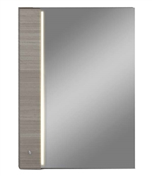 Silia Modern Mirror Beige Angley with LED light