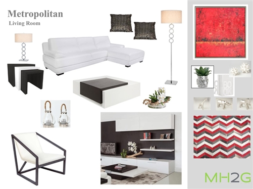 Sensational Metropolitan Living Room Package