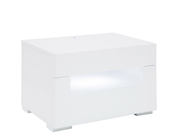 Citra Modern Side Table in White