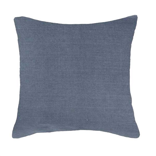 Modern Pipe Linen Navy Pillow 22" x 22"