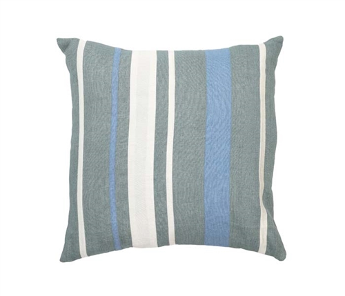 Modern Regens Stripe Cross Celladon Pillow