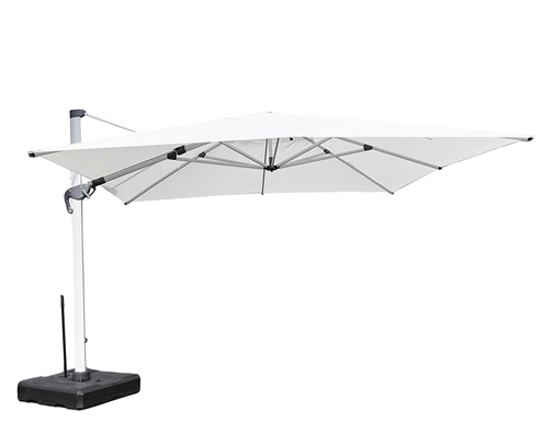 Roma Deluxe 13 feet Umbrella and Base With Wheels