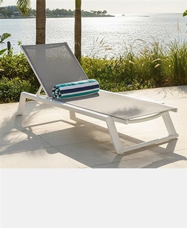 Samosi Modern Outdoor Chaise