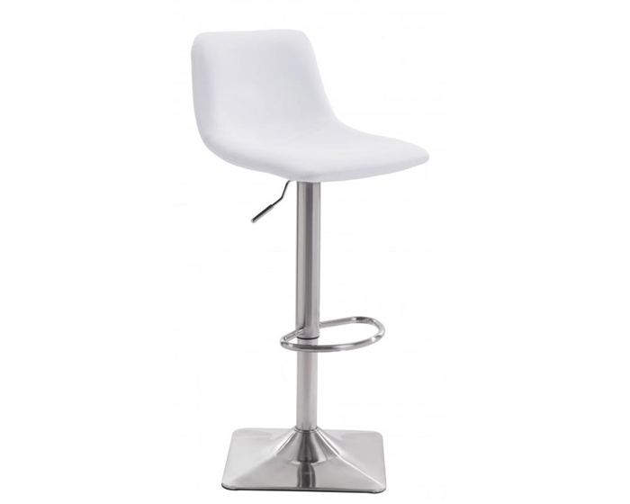 Cougar Modern Bar Chair White Eco-Leather