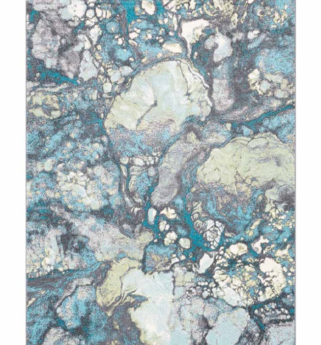 Modern rugs - Aberdine Modern Rug teal Collection -MH2G