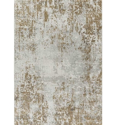 Alpine 9' x 12'4" rug featuring abstract design in ivory, tan, gray, and charcoal tones