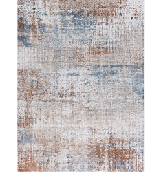 Maxwell Modern Rug Cream, Grey, Blue, Orange Collection