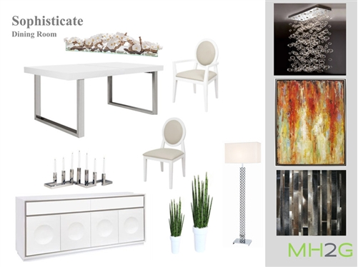 Sophisticate Modern Dining Room Package