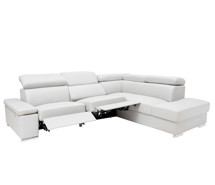 White RF Elysee sectional  - SOLD OUT