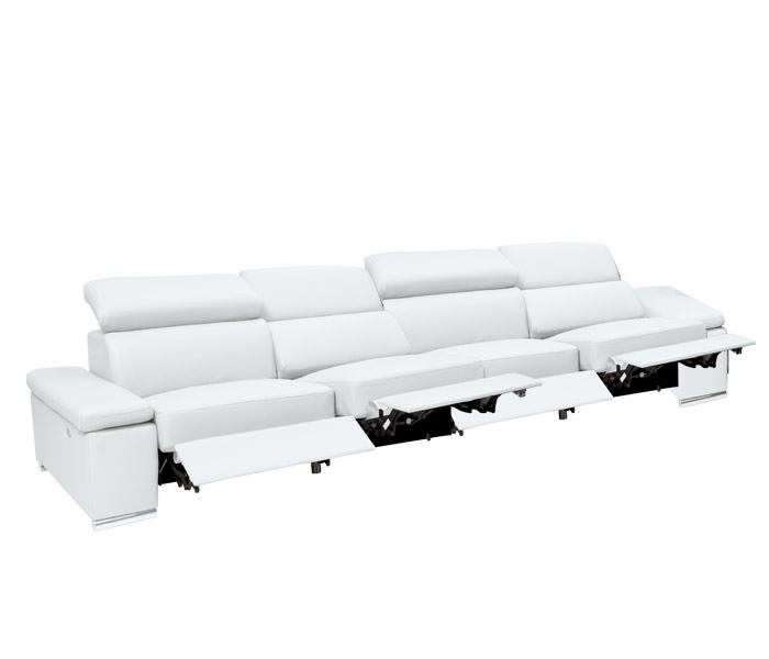 Elysee Modern Sectional WHITE 4 Seater