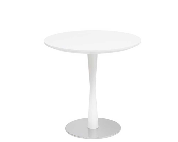 Piro Modern Side Table in White