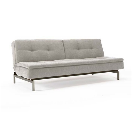 Dublexo Deluxe Modern Sofa Bed Mixed Dance Natural Stainless Steel Legs