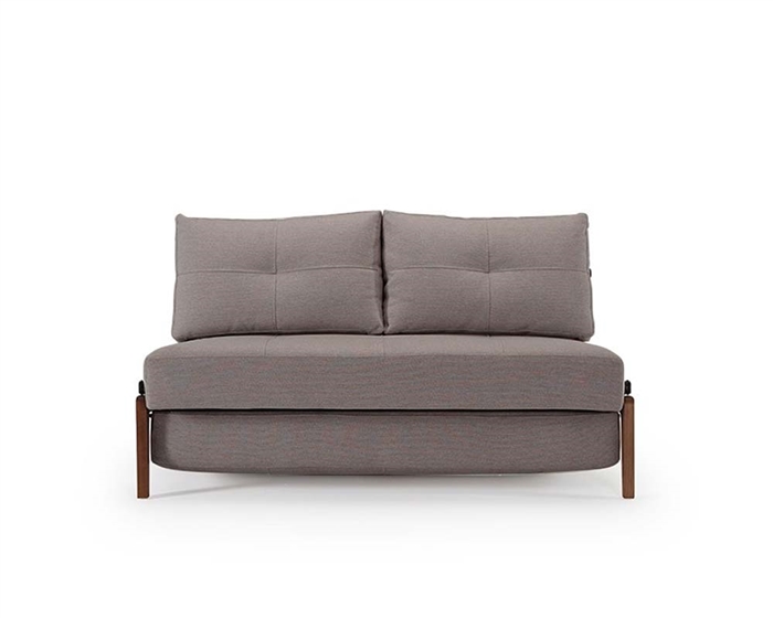 Cube 02 Deluxe Modern Sofa Beds Dark Wood Legs - QUEEN Size