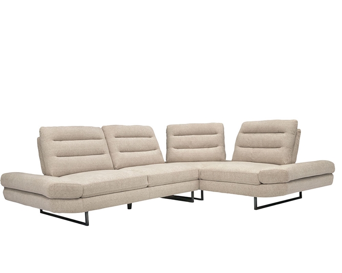 Livenza  Beige Fabric Sectional