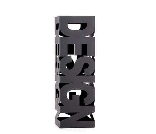 Design Cutout Umbrella Stand - BLACK - SOLD OUT