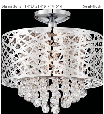 A stylish and attractive lamp fixture, modern