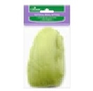 Natural Wool Roving (Lime Green)