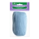 Natural Wool Roving (Light Blue)