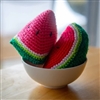 Watermelon Amigurumi DIY Kit (Knit and Crochet)