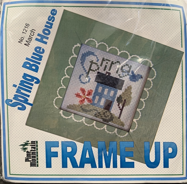 Spring Blue House Frame Up Kit