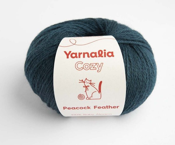 Cozy - Peacock Feather - Yarnalia - 2Pack