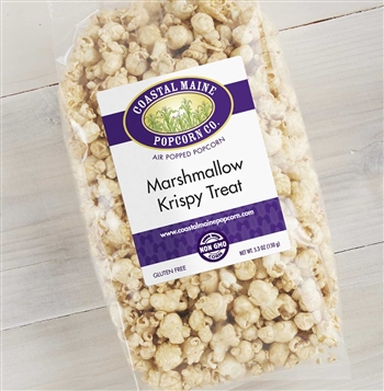 Marshmallow Krispy Treat Popcorn