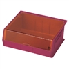 Health Care Super Tough Bin With Amber Lid, 15x16.5x7