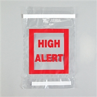 High Alert Tamper Indicating Bag, 6 x 8