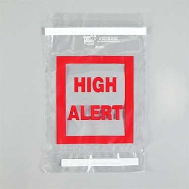 High Alert Tamper Indicating Bag, 6 x 8