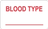 Blood Type Label