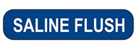 Saline Flush Label