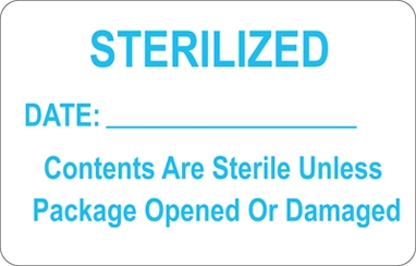 Sterilized Label