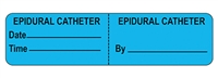 Epidural Catheter Label