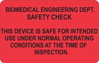 This Device is Safe Label