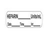 Heparin Date Label-17791