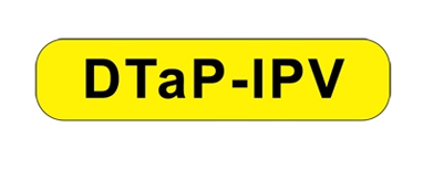 DTaP-IPV Label