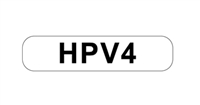 HPV4 Label