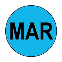 MARCH Circle Label